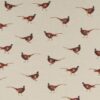 linnenlook Pheasant stof met fazanten decoratiestof gordijnstof meubelstof1.104530.1711.175