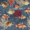 gobelin dieren 001 gobelin stof ocean fish stof met vissen decoratiestof meubelstof gordijnstof 87469-01, 1-251030-1555-475