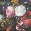 velvet bloemen Hollandse Meesters decoratiestof gordijnstof meubelstof velvet stof kopen fluweel stof kopen velours stof kopen 93701-01, 1.152540.1011.655