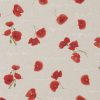 Linnenlook Poppy stof met klaprozen decoratiestof F07299-224, 1-104530-1638-310