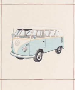 gobelin kussenpanel VW blauw F48852-01