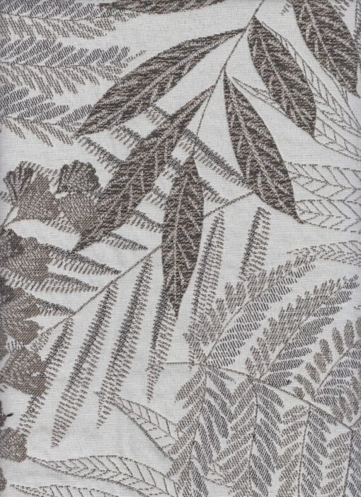 jacquardstof Otello Lin meubelstof decoratiestof gordijnstof stof met bladmotief